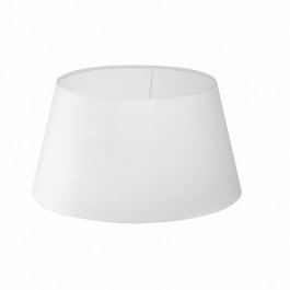 Biały abażur na lampę na komodę MOLLY 35 cm